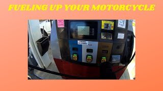 Fueling up your motorcycle - A little Comic Relief