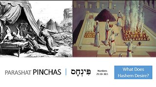 Parashat Pinchas: Numbers 25:10–30:1 – What Does Hashem Desire?