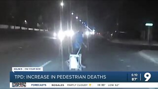 Video shows moments before vehicle-pedestrian crash in Tucson