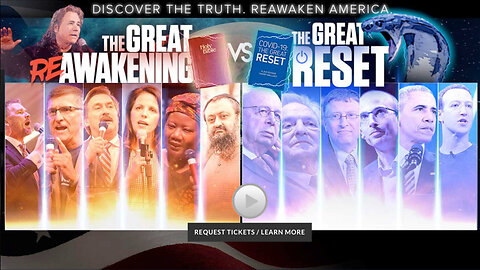 ReAwaken Tour Documentary | Watch the Great Reset vs. the Great ReAwakening Documentary for FREE TONIGHT Featuring: General Flynn, Mike Lindell, Mel K, & Team America At: TimeToFreeAmerica.com + 491 Tickets Remain for Tulare (Dec. 15-16)