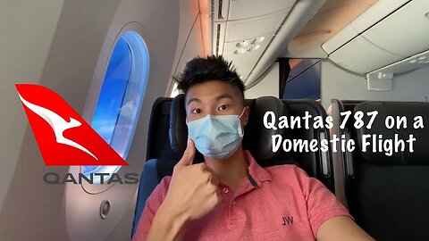 QANTAS 787 PREMIUM Economy Class: QF847 Darwin to Sydney