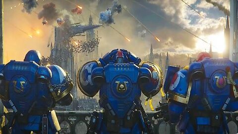 WARHAMMER 40K Ultramarines Destroys Everyone & Everything Scene 4K ULTRA HD