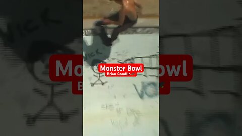 Tail Slide Monster Bowl Amoeba Pool Skating