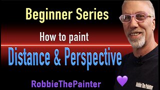 Practice Ep. 1 - Part 2 | How to paint distance & perspective for beginners!