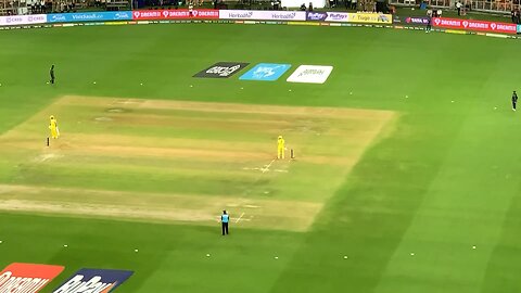 Huge six by MS Dhoni