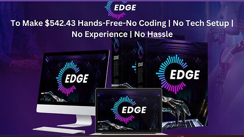 To Make $542.43 Hands-Free-No Coding | No Tech Setup | No Experience | No Hassle