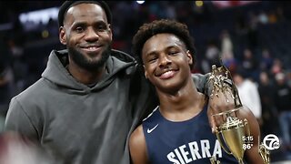 LeBron James' son Bronny James has cardiac arrest during practice