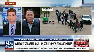 AMERICA REPORTS-4/10/23-Rep. Tony Gonzales, R-TX-White House to faster screen migrant asylum seekers