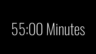 55 Minutes of Intentional Focus: A Motivating and Inspiring Countdown Video