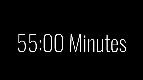 55 Minutes of Intentional Focus: A Motivating and Inspiring Countdown Video