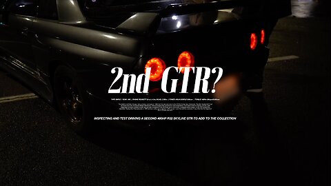 Buying a 2nd R32 GTR in the Same Week?