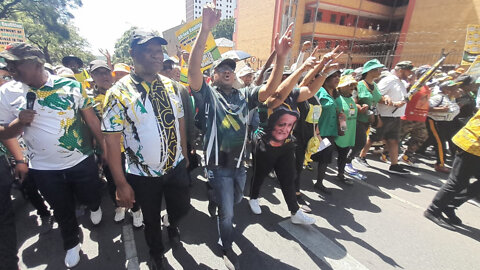 Watch: ANC Marches Against DA-Led Tshwane Metro