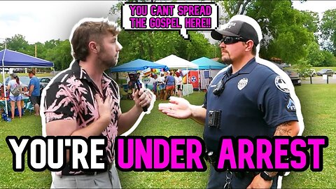 Arrested at a Pride Festival...?