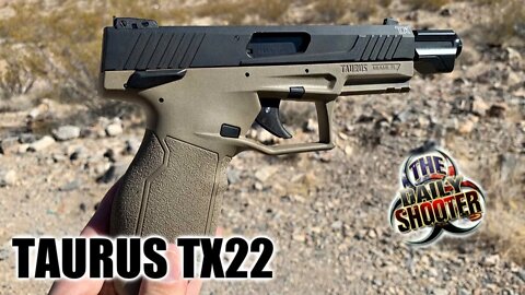 Taurus TX22 FDE 22lr Review & Testing
