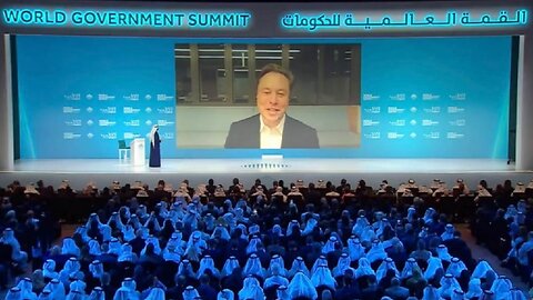 Elon Musk spoke at the World Government Summit, Warned - One World Government Dangers