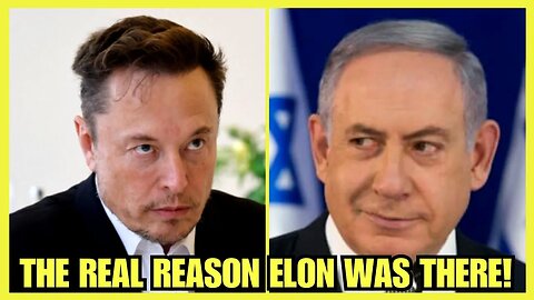 Elon Musk VISITS Israel (clip)