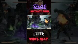 MK1 Sindel brutality combo #mk1 #Sendel