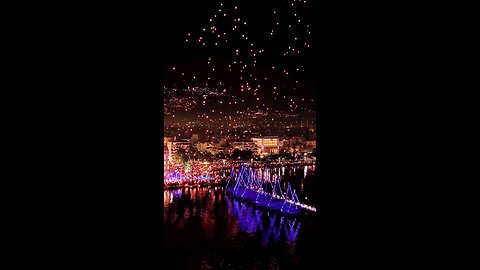 Lantern festival in Greece.