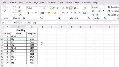 Basic Excel for Beginners