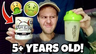 Trying OLD Expired G Fuel…