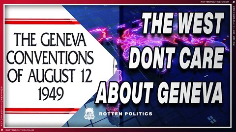 Lame stream media and Ukraine breaks the Geneva Convention...Ok when we do it?