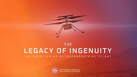 Legacy of Nasa's ingenuity Mars Helicopter