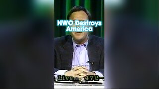 Alex Jones: The Globalists Used America To Takeover The World - 1990s