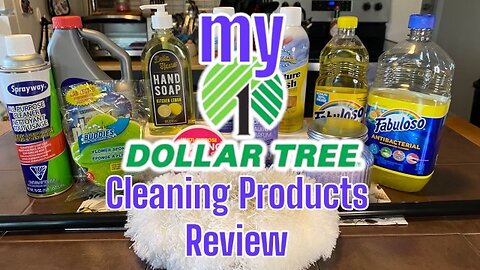 MY CLEANING PRODUCTS REVIEW