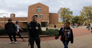 University of Missouri Columbia: Ministering to Some Seeking Catholics, Encouraged by A Female Christian, One Demon Possessed Student Cusses Me Out