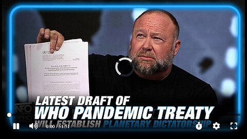 EXCLUSIVE - The Latest Draft of the WHO Pandemic Treaty, Will Establish a Planetary Dictatorship