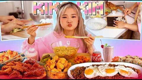 Kika kim new asian food video #viral