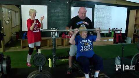 100-year-old Tampa grandma sets Guinness World Record for weight lifting