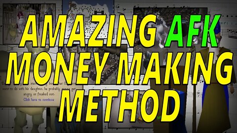 Best AFK money making method in old school runescape [OSRS] [2020]