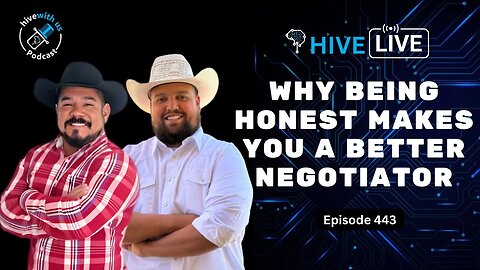 Ep 443: Why Being Honest Makes You A Better Negotiator