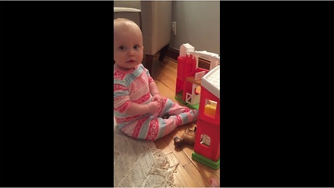 Baby gives epic response to diaper change suggestion