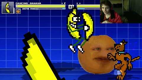 Fruit Characters (Annoying Orange And Dancing Banana) VS Scooby-Doo In An Epic Battle In MUGEN