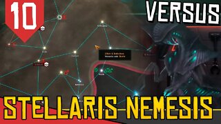 Estratégia da TERRA ARRASADA - Stellaris Nemesis vs Arkantos #10 [Gameplay PT-BR]