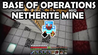 Preparing for Netherite update| Minecraft Nintendo Switch Bedrock Edition | BASEMENT | Part 29