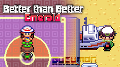 Pokemon Better than Better Emerald - Light QoL GBA Hack ROM has new pokemon, new characters,...