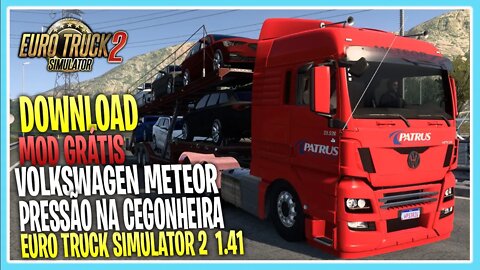 Mod Grátis VOLKSWAGEN METEOR 29-520 BOTANDO PRESSNA CEGONHEIRA EURO TRUCK SIMULATOR 2 1.41