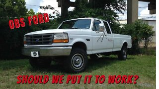 Gearing Up To Put an OBS Ford F250 4x4 Back To Work (Part 1)