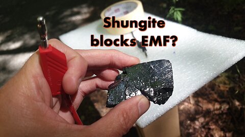Does shungite reduce EMF (part 2)? Definitive answer (and why online videos are junk)