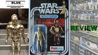 VINTAGE STAR WARS ACTION FIGURE REVIEW: C3P0