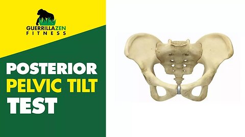 Posterior Pelvic Tilt Test | Do this one at home easily!