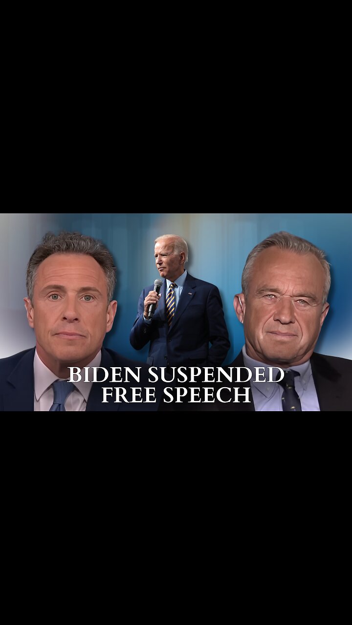 RFK Jr. Biden Suspended Free Speech