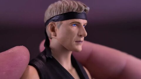 Diamond Select Toys Cobra Kai Johnny Lawrence SDCC 2022 VHS Exclusive Figure @The Review Spot