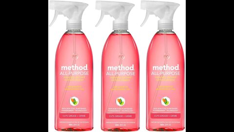 Method All Purpose Natural Surface Cleaning Spray Review Video