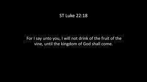 ST Luke Chapter 22