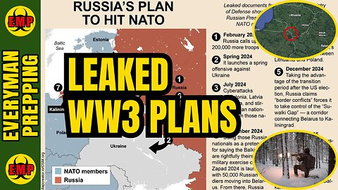 ⚡ALERT: World War 3 Plans Leaked! - Russia Takes The Baltics - NATO Mobilization - Could It Happen??