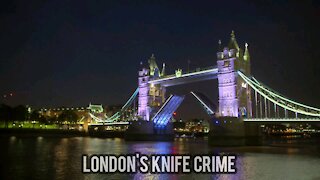 UK, London Knife Crime, County Lines And Crack Cocaine